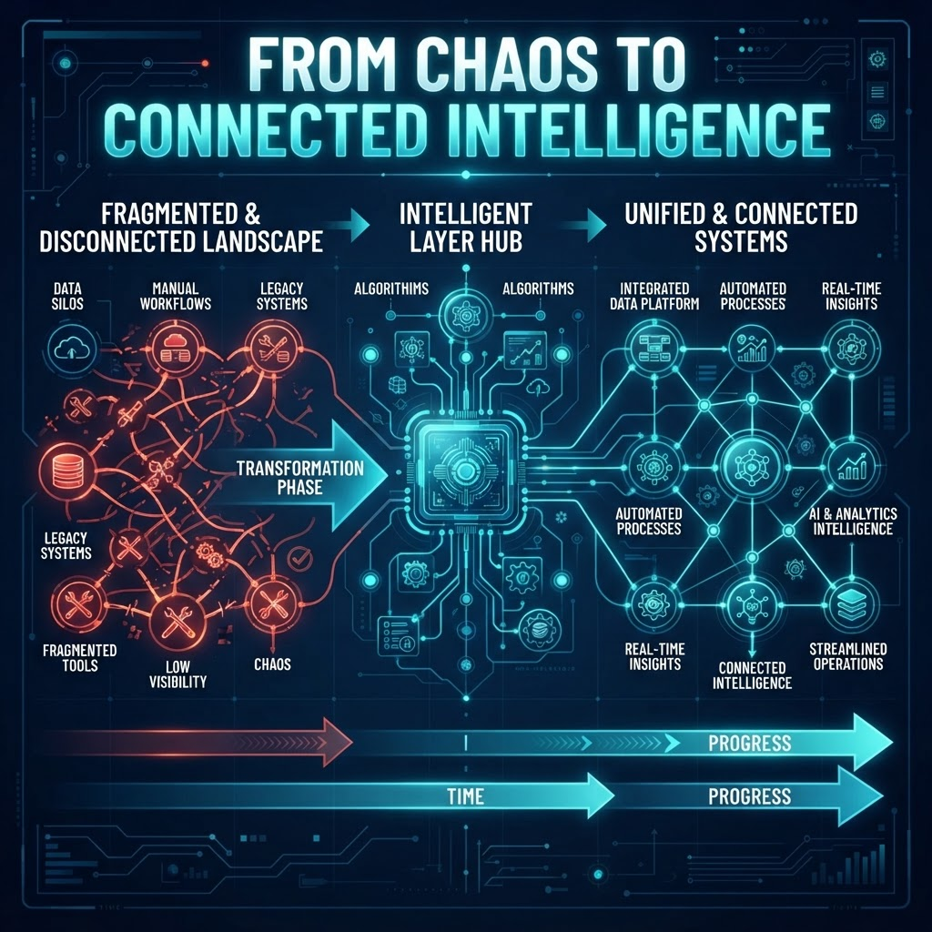 From Chaos to Connected Intelligence